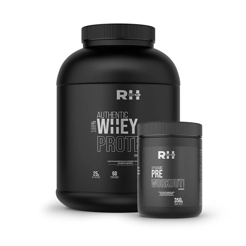 Pack Authentic Protein 100% Whey + Dynamic Pre Workout + Envío Gratis