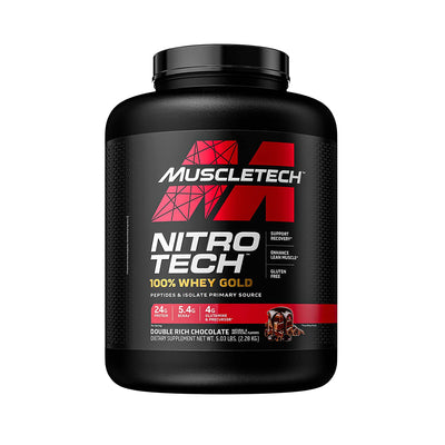 Nitro Tech 100% Whey Gold 5LB - Muscletech - Sakál Sport