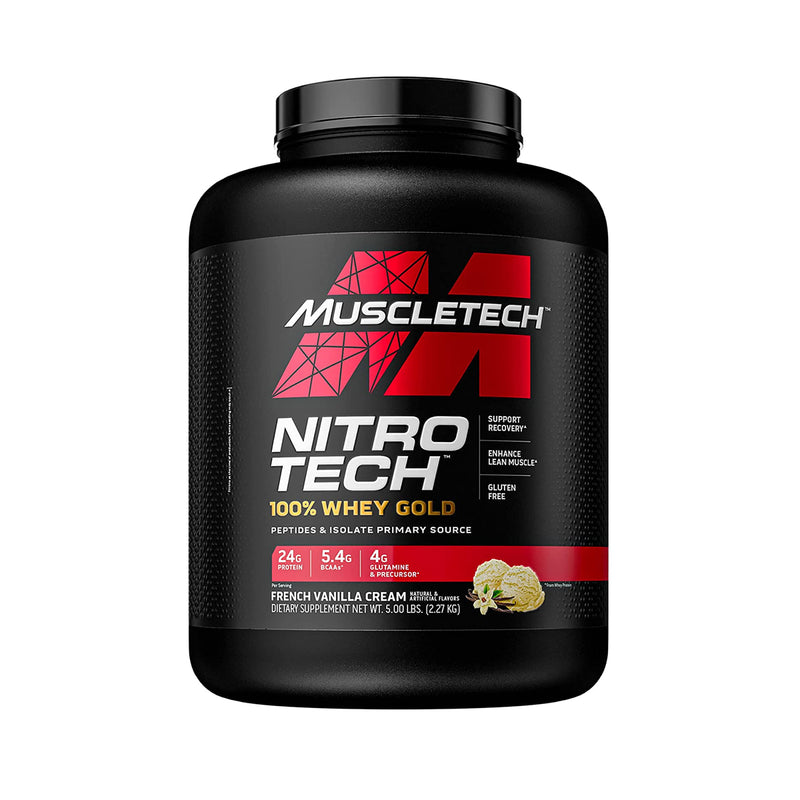 Nitro Tech 100% Whey Gold 5LB - Muscletech - Sakál Sport