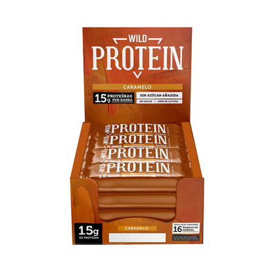 Wild Protein Caramelo (Caja / 16 Unidades) - Wild Protein - Sakál Sport