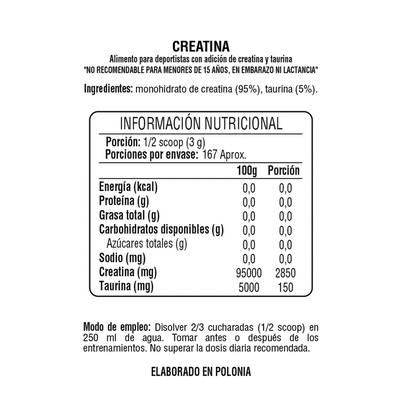 Creatine (Creapure) 500g - 7Nutrition