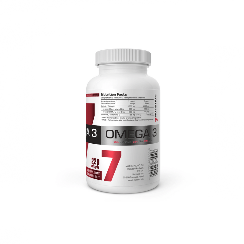 Omega 3 (220 Capsulas) - 7Nutrition