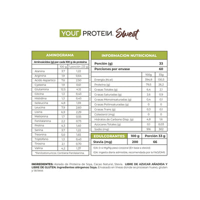 Your Protein Vegan Sweet - Chef Protein