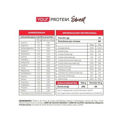 Your Protein Whey Sweet - Chef Protein