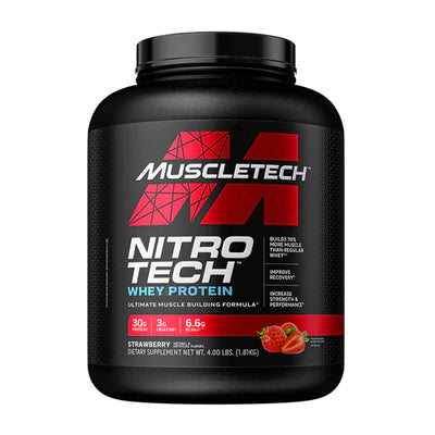 Nitro Tech Whey Protein (4 Lb) - Muscletech - Sakál Sport
